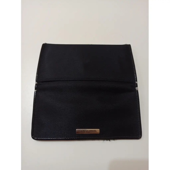 Vintage/Pre-Owned Giorgio Armani Parfums Long Black Wallet - Picture 7 of 8